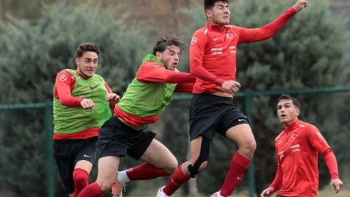 U20 Milli Futbol Takımı, Almanya maçının hazırlıklarını tamamladı