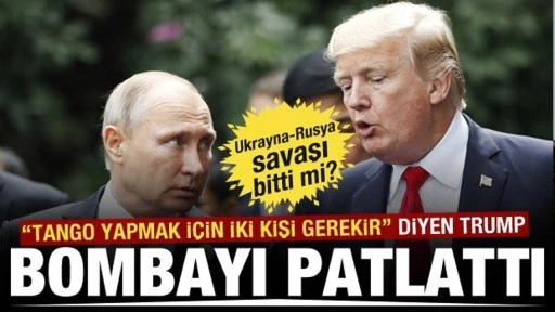 Ukrayna-Rusya savaşı bitti mi? Trump bombayı patlattı