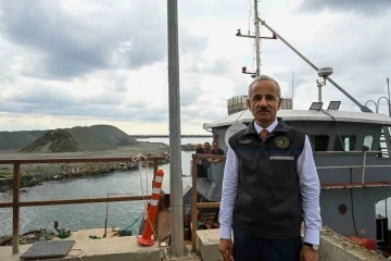 Ulaştırma ve Altyapı Bakan Uraloğlu: “İyidere Lojistik Limanı tüm bölgenin kalkınma hızına hız katacak bir lokomotif olacak”
