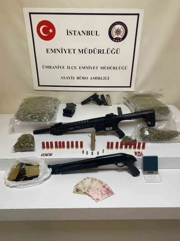 Ümraniye’de uyuşturucu ticareti yapılan oto galeriye baskın: 1 kişi yakalandı
