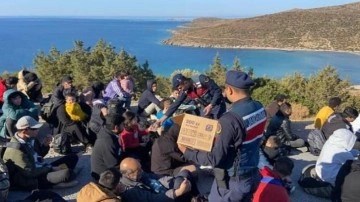 Urla'da büyük göçmen operasyonu: 107 kaçak göçmen ile 11 organizatör yakalandı