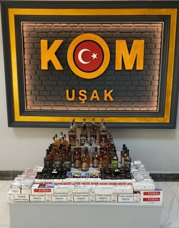 Uşak’ta 200 litre sahte alkol ele geçirildi
