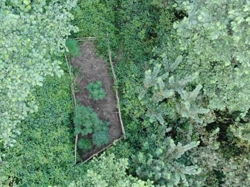 Uyuşturucular jandarma dronlarına yakalandı
