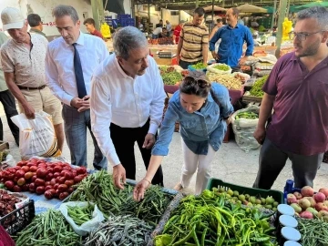 Vali Şıldak’tan Burhaniye Pazarına ziyaret
