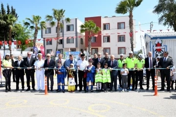 Vali Su, ‘Polis Amca Trafik Eğitim Parkı’nın açılışını yaptı
