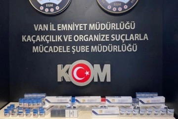 Van’da gümrük kaçağı malzemeler ele geçirildi