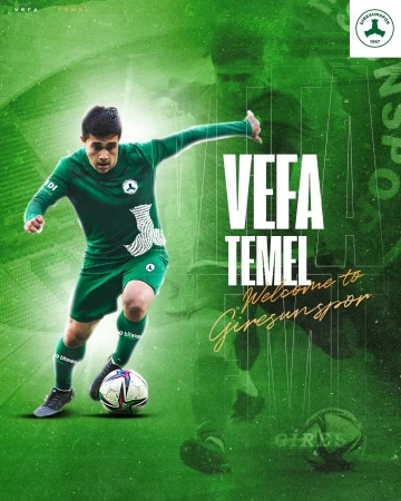 Vefa Temel, Giresunspor’da
