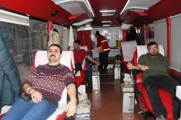 Vezirköprü'de Kan Bağış Kampanyası Düzenlendi