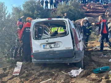 Virajı alamayan otomobil şarampole uçtu: 1 ölü
