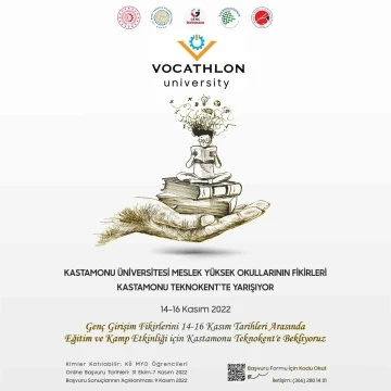 “Vocathlon University” temel girişimcilik kampına başvurular başladı
