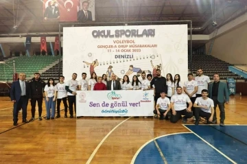 Voleybolda grup heyecanı Denizli’de başladı
