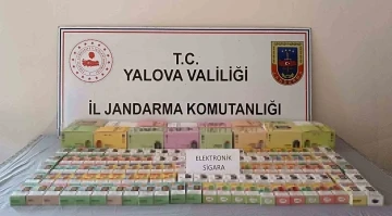 Yalova’da 180 adet elektronik sigara ele geçirildi
