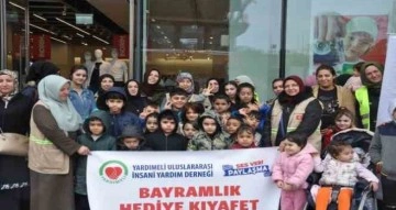 Yardım derneği Diyarbakır’da depremzede çocukları unutmadı