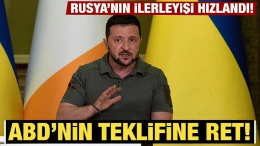 Yardım talep eden Zelenskiy'den ABD'nin teklifine ret!