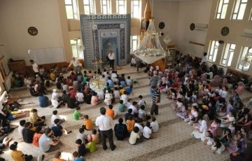 Yaz Kur’an Kursu kapanış programında gelenek bozulmadı
