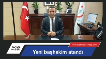 Yeni başhekim atandı