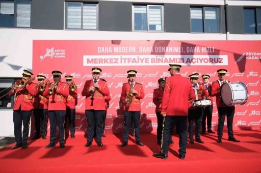 Yeni Merkez İtfaiye Binası’nın açılışı yoğun katılım ve coşkuyla yapıldı