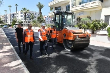 Yenişehir Belediyesi yol yapım ve onarım çalışmalarını sürdürüyor