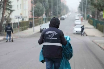 Yenişehir’de temizlik çalışmaları sürüyor
