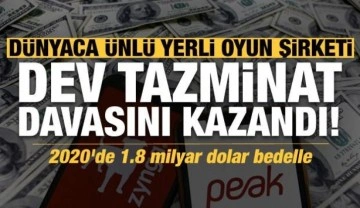 Yerli oyun şirketi Peak Games, dev tazminat davasını kazandı! 10 milyon TL ödenecek