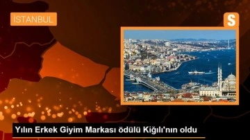 Yılın Erkek Giyim Markası ödülü Kiğılı'nın oldu