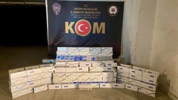 Yolcu otobüsünde 4800 paket kaçak sigara ele geçirildi
