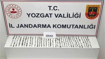 Yozgat’ta 327 sikke ele geçirildi
