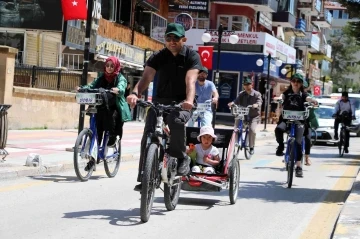 Yozgat’ta pedallar &quot;Bağımlılıktan uzak nesiller için&quot; çevrildi
