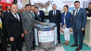 Yozgat'ta 116 süt soğutma ve depolama tankı dağıtıldı