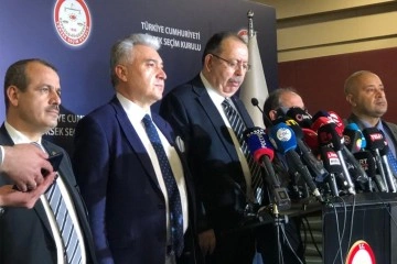 YSK Başkanı Yener: "Erdoğan Cumhurbaşkanı seçilmiştir"
