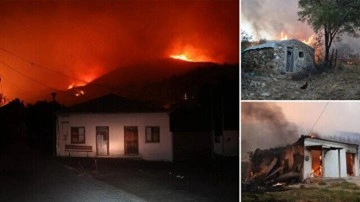 Yunanistan'daki yangın Türk köylerine sıçradı