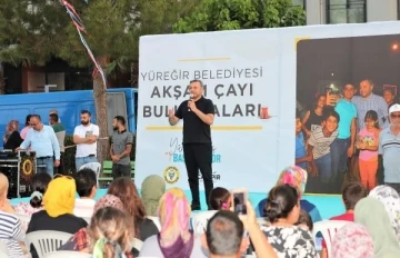 Yüreğir’de akşam çayı buluşmaları devam ediyor