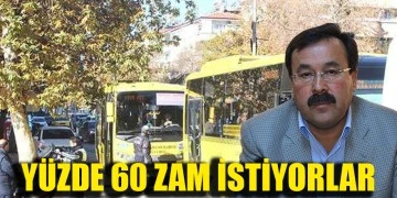 Gaziantepli MünibüscülerYüzde 60 zam istiyorlar