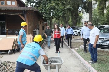 Zafer Ünal Gençlik Parkı yenileniyor
