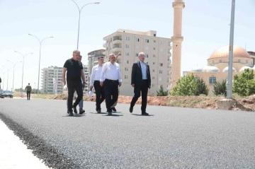 Zemini güçlendirilen bulvarı çift yönlü trafiğe açıldı
