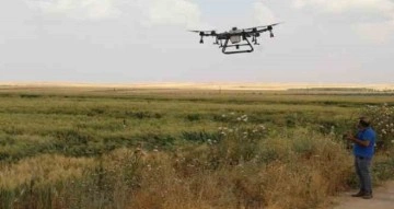 ZİHA dron teknolojisi tarlaya girdi